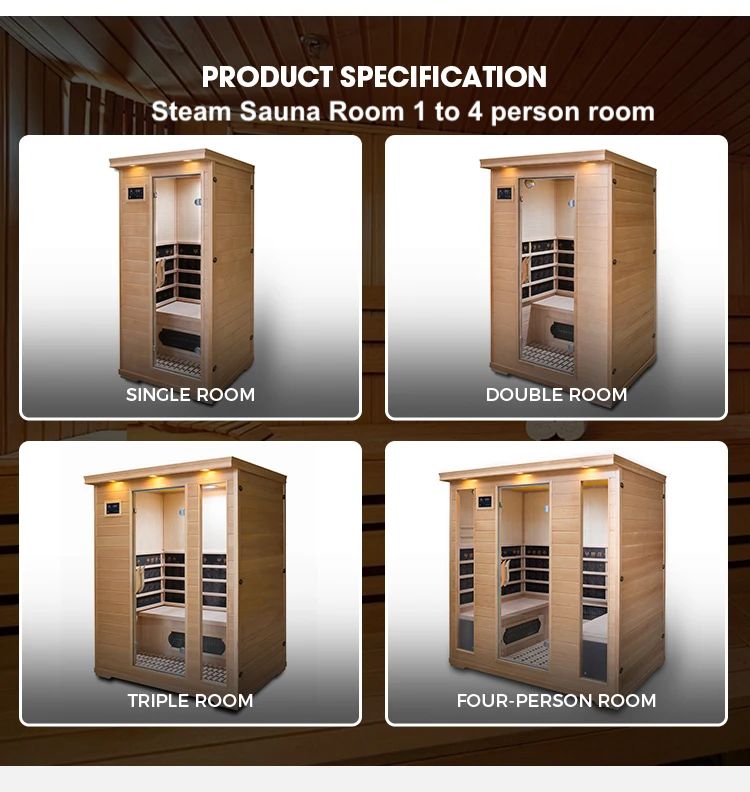 Steam Sauna Room 1 /2 person