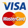 Visa and Mastercard payment options